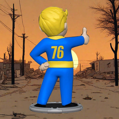 Fallout Mini Figure Vault Boy Thumbs Up 7 cm