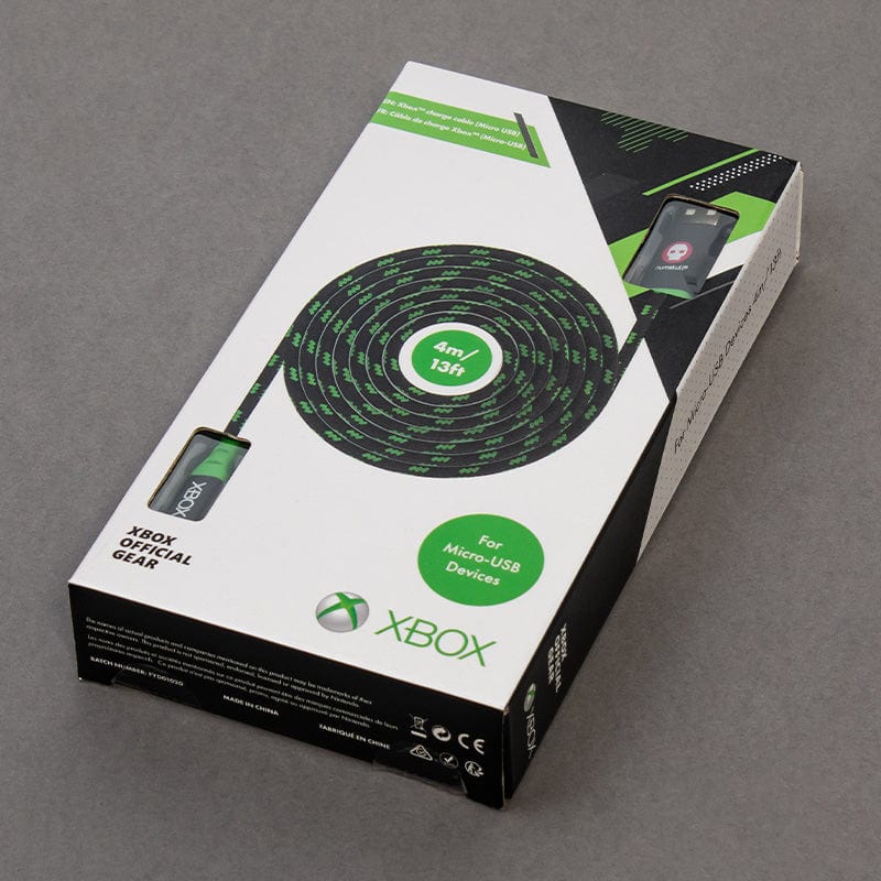 Official Xbox One Play and Charge Micro USB Charging Cable 4m