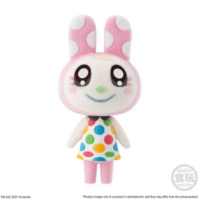 Official Nintendo Animal Crossing New Horizons 8 Piece Flocked Dolls Mini Figure Collection Wave 2
