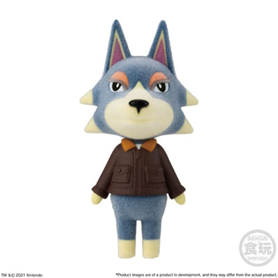 Official Nintendo Animal Crossing New Horizons 8 Piece Flocked Dolls Mini Figure Collection Wave 2