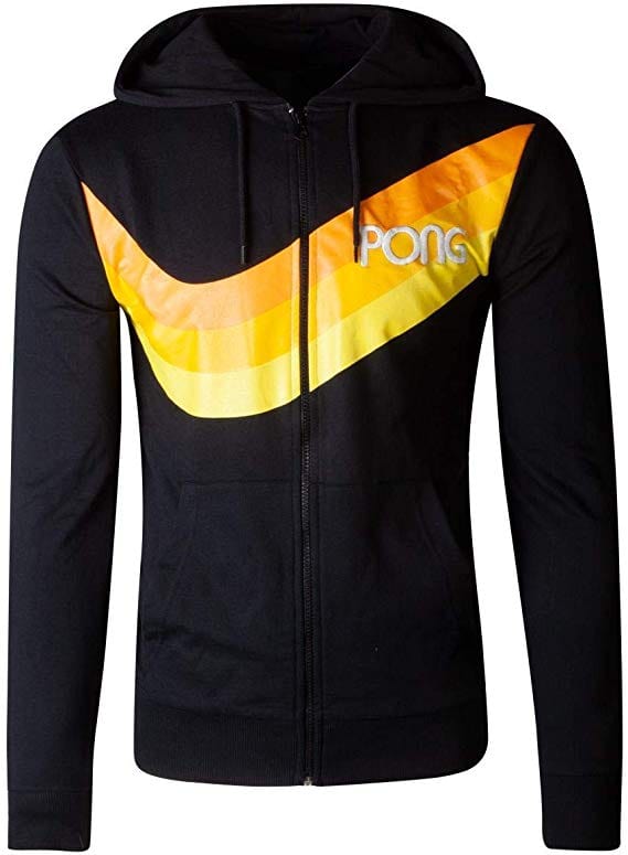 UK S / US XS Official Pong Wave Stripe Unisex Zipper Hoodies