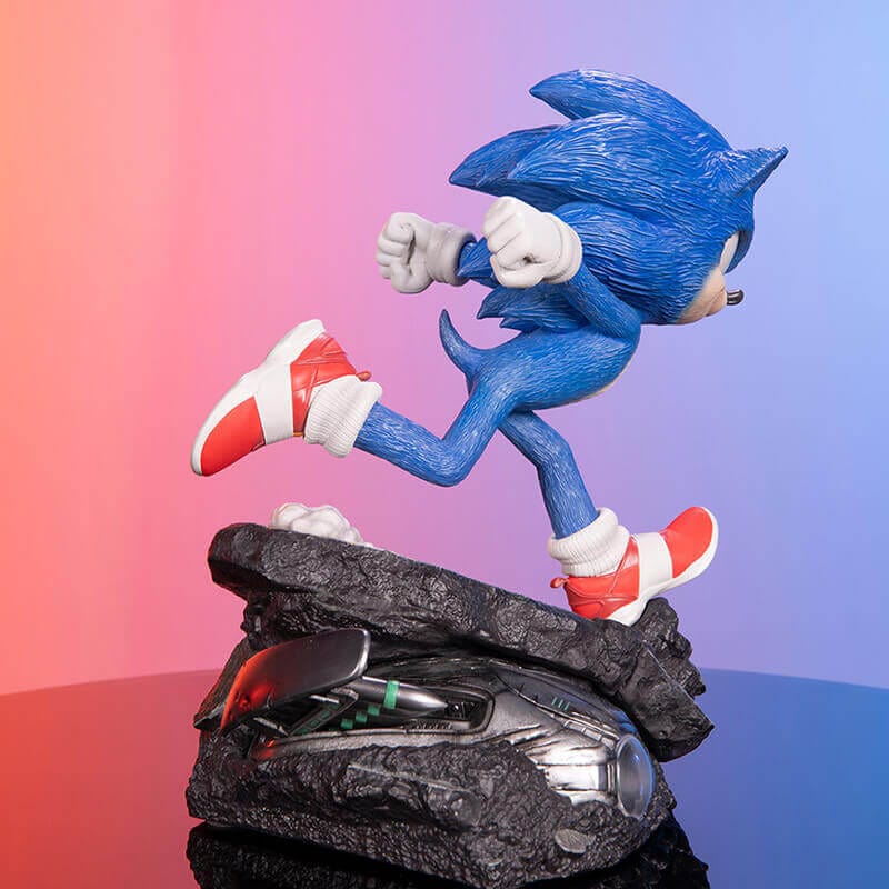 Official First4Figures Sonic the Hedgehog 2 Standoff Statue (Standard Edition)