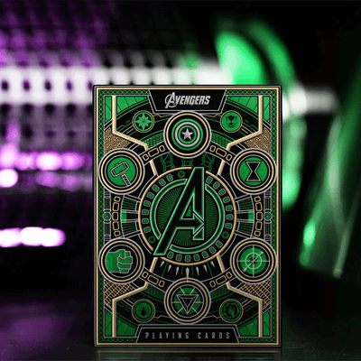 Official Theory 11 Avengers Playing Cards (Green Edition)