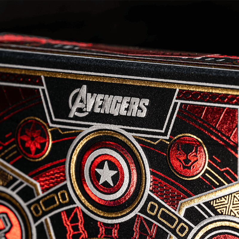 Official Theory 11 Avengers Playing Cards (Red Edition)