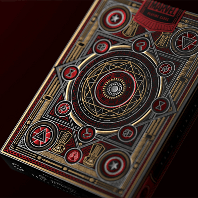 Official Theory 11 Avengers Playing Cards (Red Edition)