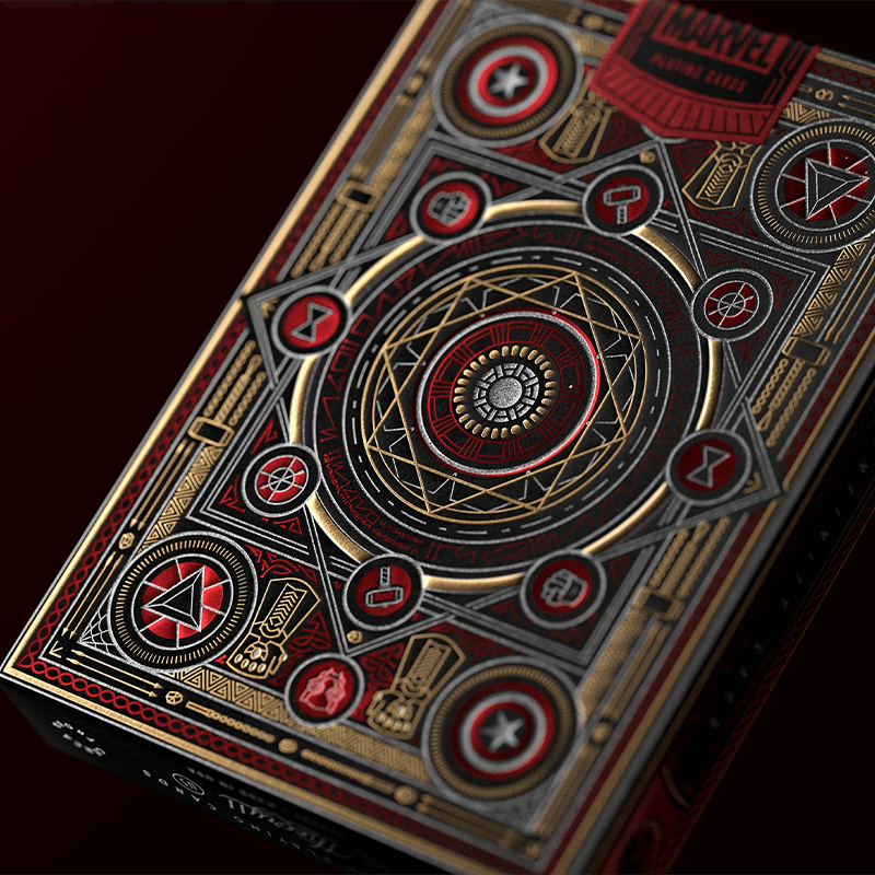 Official Theory 11 Avengers Playing Cards (Red Edition)