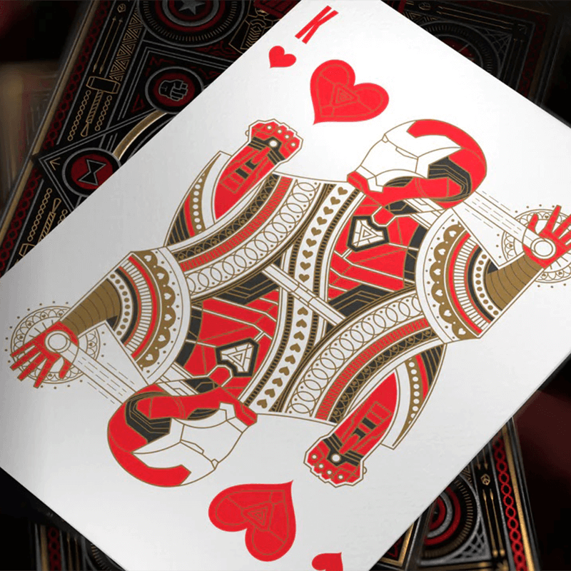 Official Theory 11 Avengers Playing Cards (Red Edition)