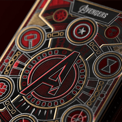 Official Theory 11 Avengers Playing Cards (Red Edition)