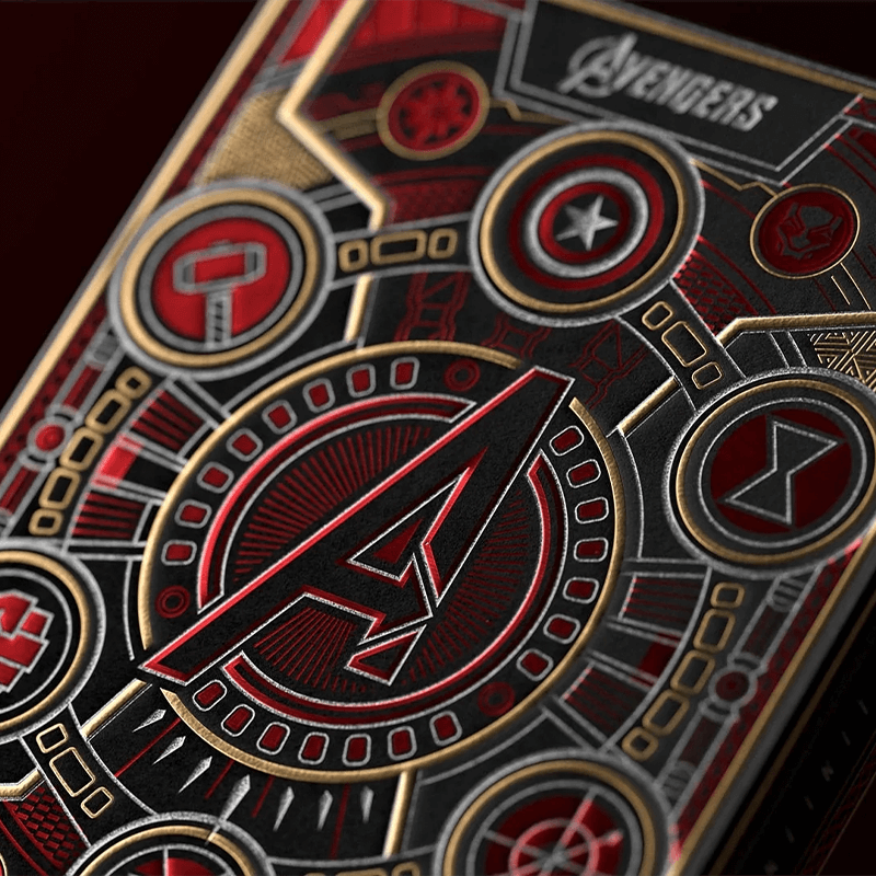 Official Theory 11 Avengers Playing Cards (Red Edition)