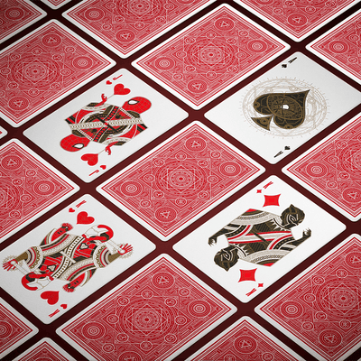 Official Theory 11 Avengers Playing Cards (Red Edition)