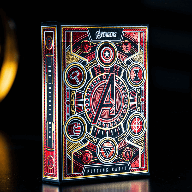 Official Theory 11 Avengers Playing Cards (Red Edition)
