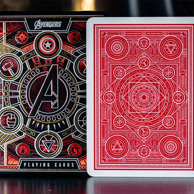 Official Theory 11 Avengers Playing Cards (Red Edition)