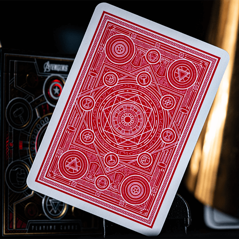Official Theory 11 Avengers Playing Cards (Red Edition)