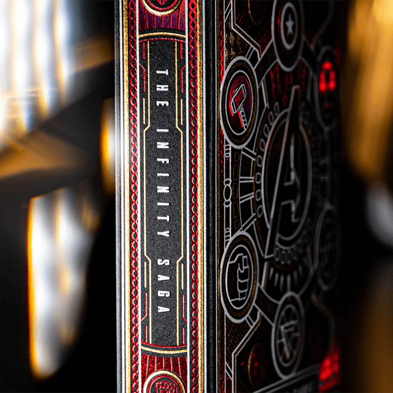 Official Theory 11 Avengers Playing Cards (Red Edition)