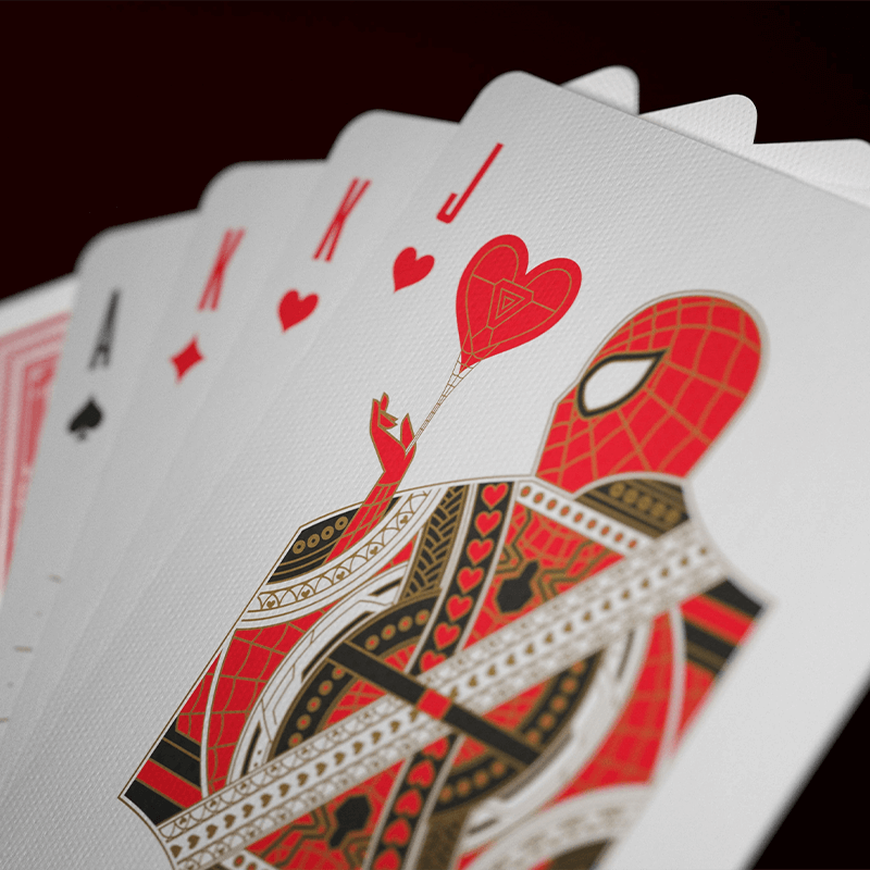 Official Theory 11 Avengers Playing Cards (Red Edition)