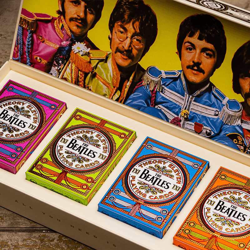 Official The Beatles Theory 11 Playing Cards