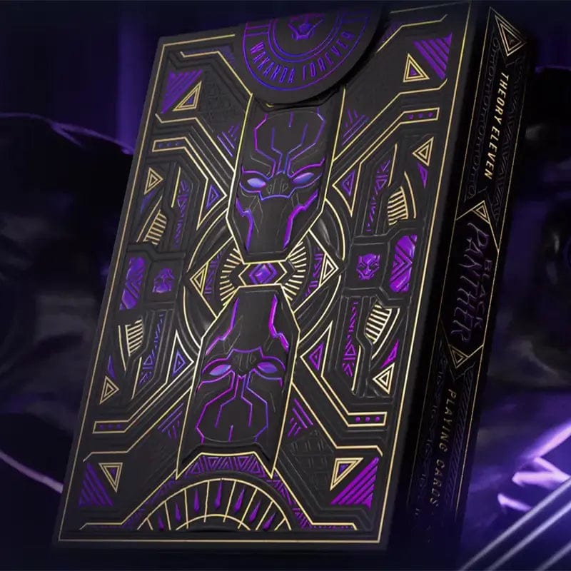 Official Theory 11 Black Panther Playing Cards