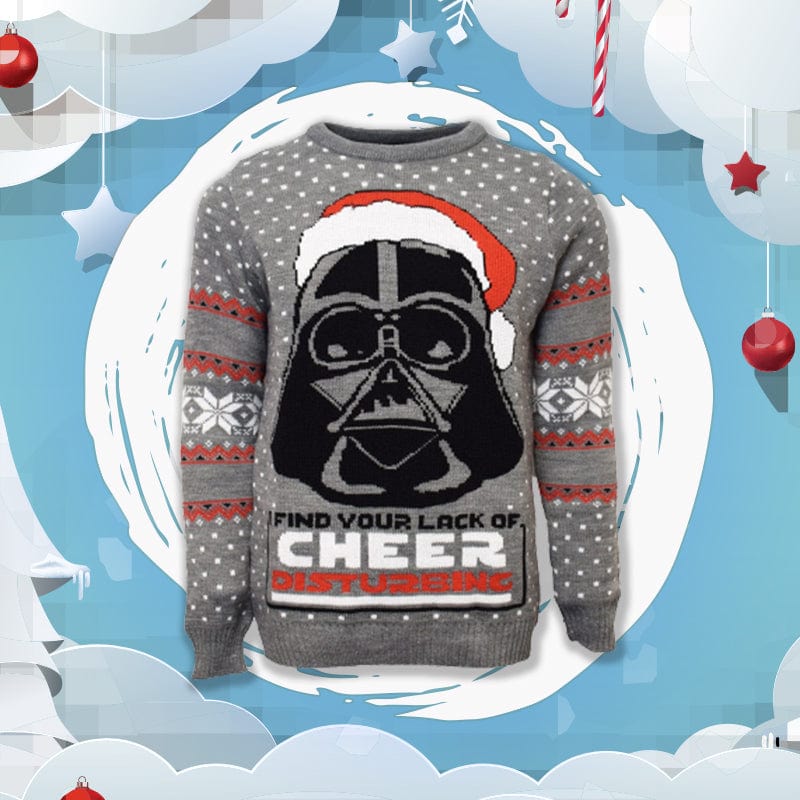 Official Star Wars Darth Vader Christmas Jumper / Ugly Sweater