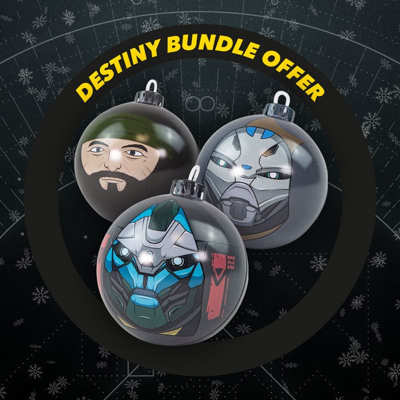 Official Destiny Christmas Decoration Bundle