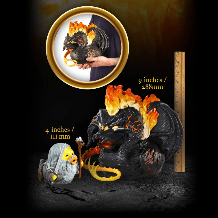 Lord of the Rings Balrog Giant TUBBZ Cosplaying Duck Collectible