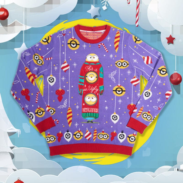 Minion online xmas jumper