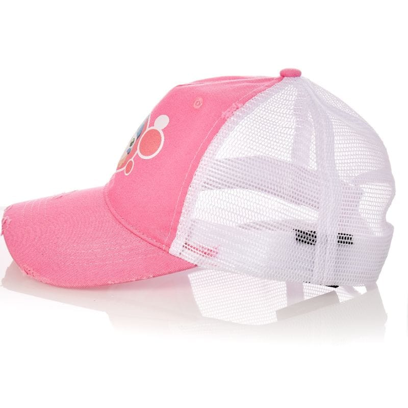 Official Sonic the Hedgehog Ice Cream Distressed Pink Trucker Hat