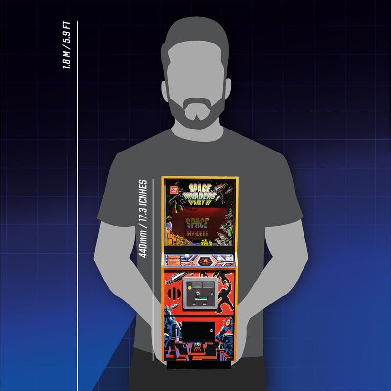 Official Space Invaders Part II Quarter Size Arcade Cabinet (Exclusive Signed Collector&