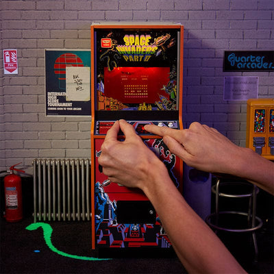 Official Space Invaders Part II Quarter Size Arcade Cabinet (Exclusive Signed Collector's Edition)