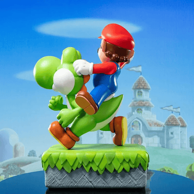 First4Figures - Super Mario (Mario & Yoshi) RESIN Statue