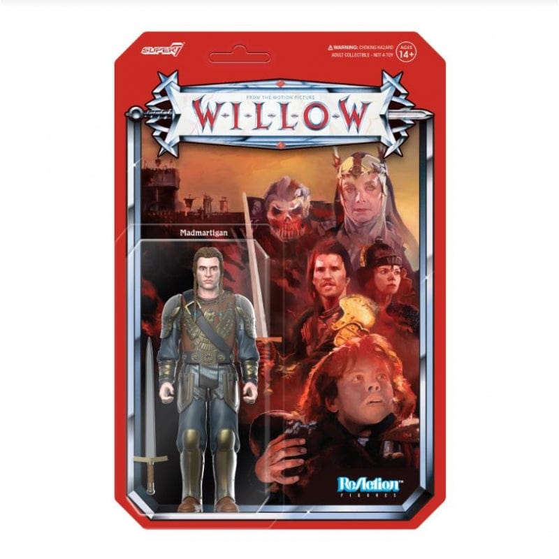 Official Willow Wave 2 Super7 ReAction Madmartigan Figure