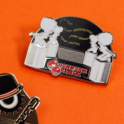 One Size Pin Kings A Clockwork Orange Enamel Pin Badge Set 1.1 – Milk Bar & Icon