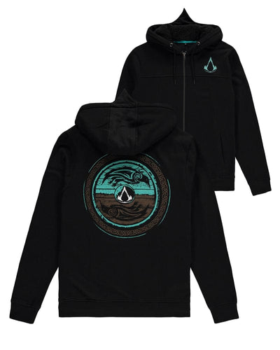 S Assassin's Creed Valhalla - Shield And Hammer - Unisex Hoodies