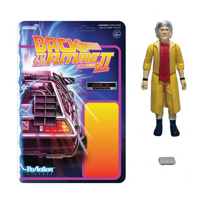 Official Back To The Future Super7 ReAction Figure Future Doc Brown
