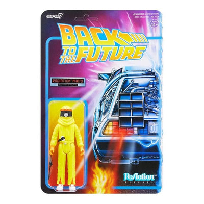 Official Back To The Future Super7 ReAction Figure Wave 2 Radiation Suit Marty