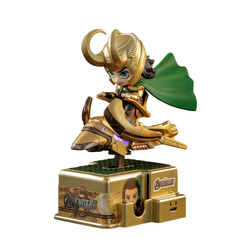 Official Hot Toys Marvel Loki CosRider 15cm Figure