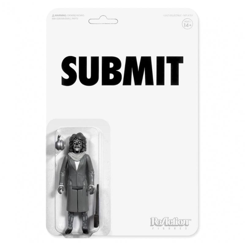 Official They Live Super7 ReAction Figure Female Ghoul Black and White