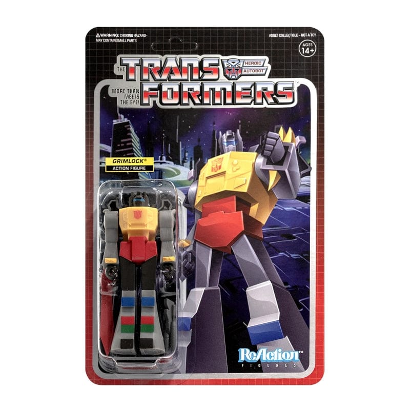 Official Transformers Super7 ReAction Figure Wave 2 Grimlock