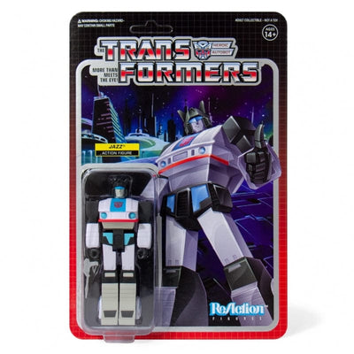 Official Transformers Super7 ReAction Figure Jazz