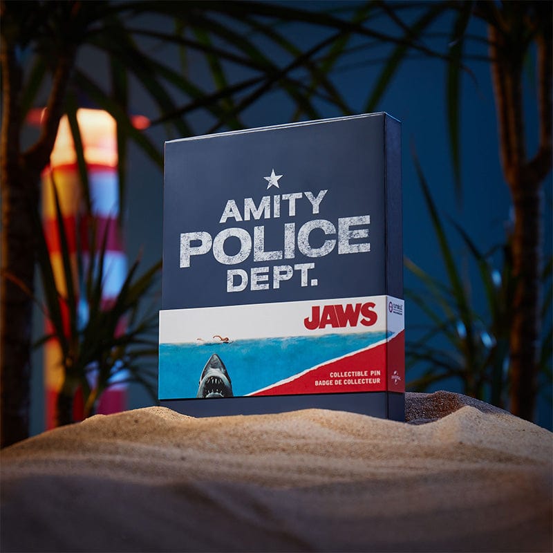 Official Jaws Amity Police Chief Badge Pin Badge