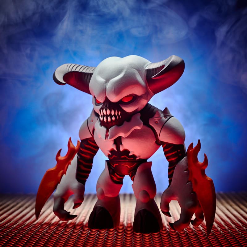 SHOP SOILED Official DOOM® Baron Of Hell Collectible Figurine