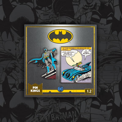 One Size Pin Kings DC Comics Batman Enamel Pin Badge Set 1.2