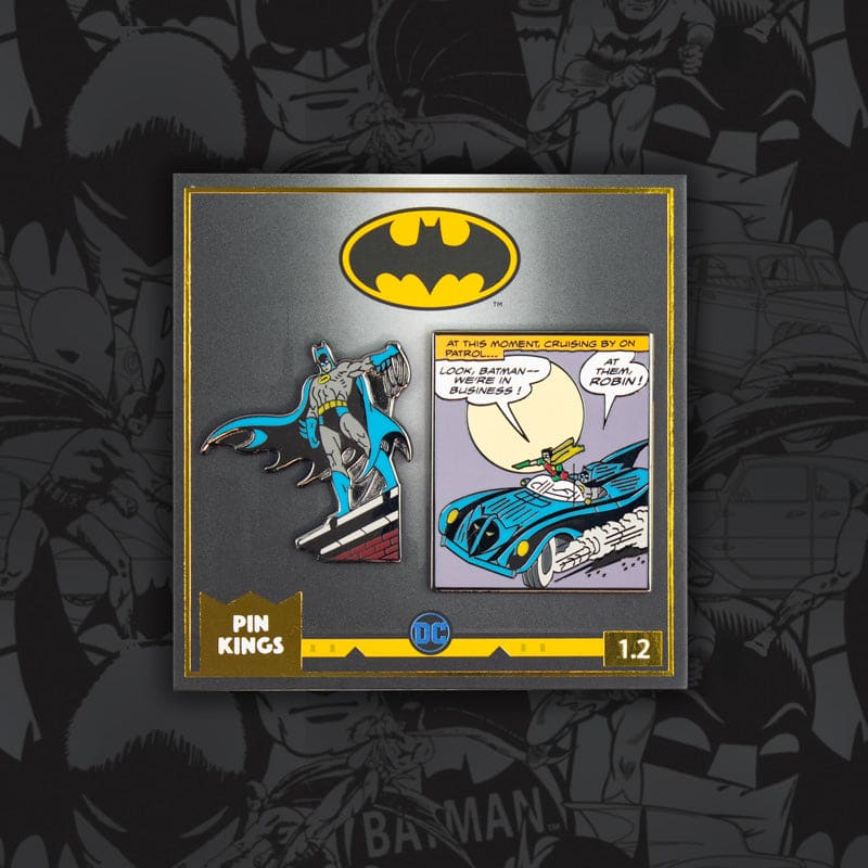 One Size Pin Kings DC Comics Batman Enamel Pin Badge Set 1.2