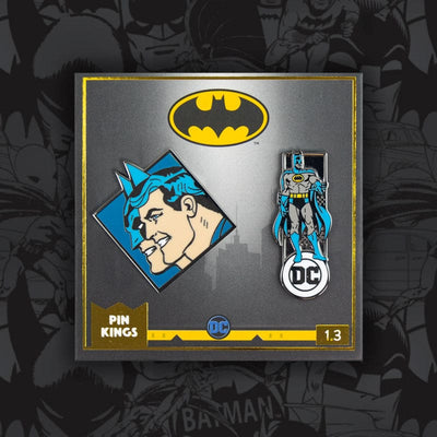 One Size Pin Kings DC Comics Batman Enamel Pin Badge Set 1.3