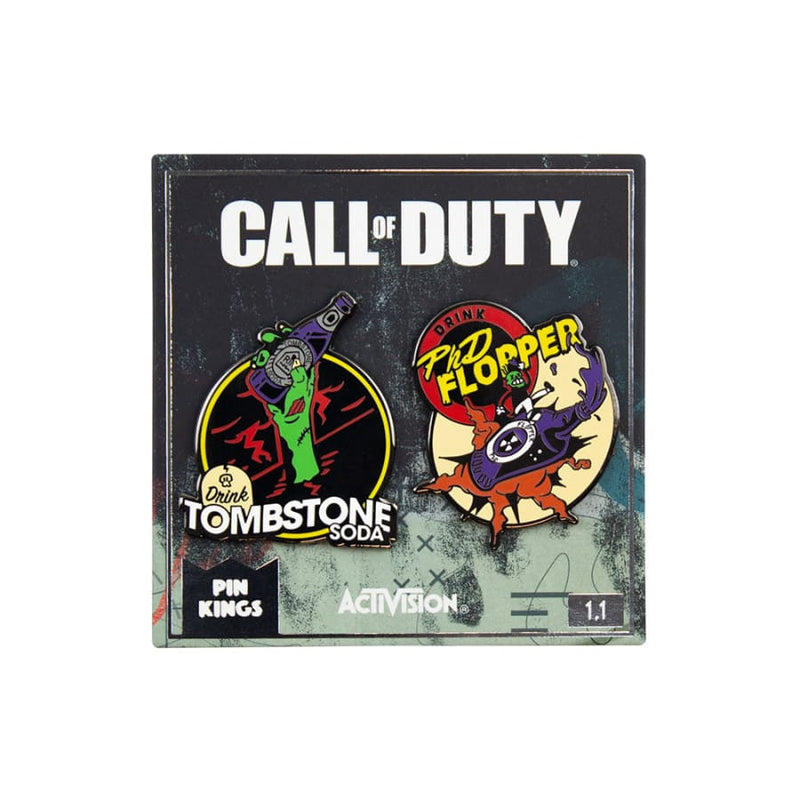 One Size Pin Kings Call of Duty Enamel Pin Badge Set 1.1