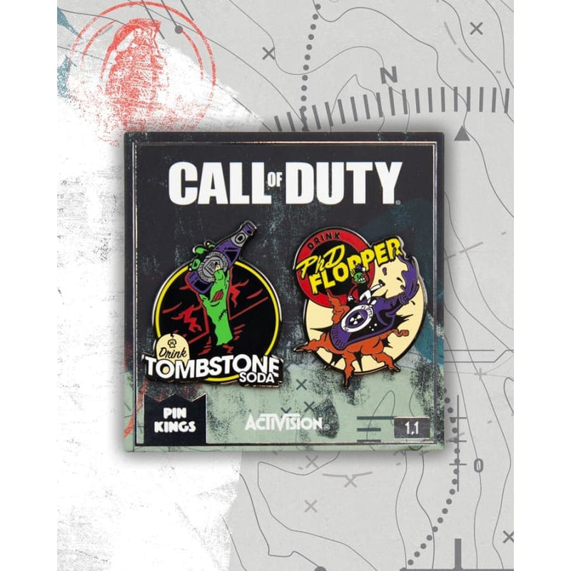 One Size Pin Kings Call of Duty Enamel Pin Badge Set 1.1