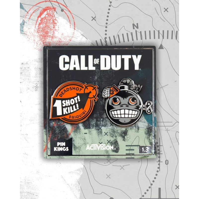 One Size Pin Kings Call of Duty Enamel Pin Badge Set 1.3