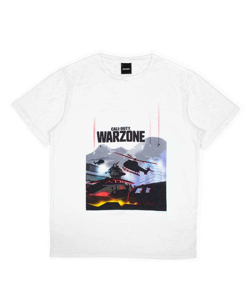 UK 2XL / US XL Official Call Of Duty Warzone Helicopter  T-Shirts