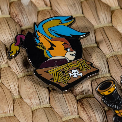 One Size Pin Kings Crash Bandicoot Enamel Pin Badge Set 1.3 – Tawna/Dingodile