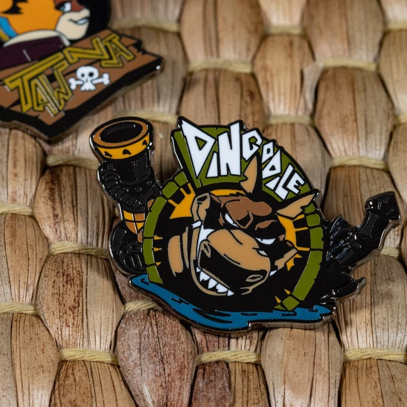 One Size Pin Kings Crash Bandicoot Enamel Pin Badge Set 1.3 – Tawna/Dingodile