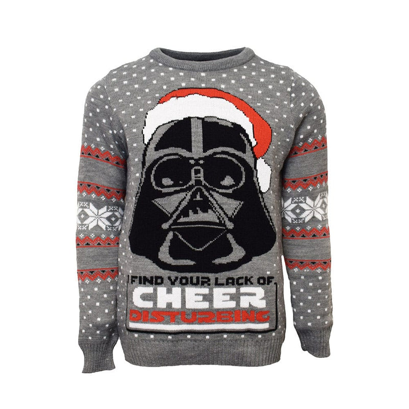 XS (UK / EU) / 2XS (US) Official Star Wars Darth Vader Christmas Jumper / Ugly Sweater